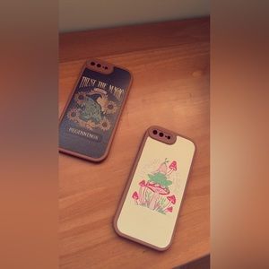 2 Iphone 8 Plus Frog Design Phonecases